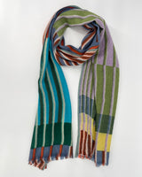 Optical Stripe Scarves