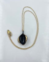 Julie Cohn Black Ridge Bronze Amulet Necklace