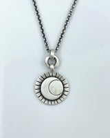 Jane Diaz Moon Charm Necklace