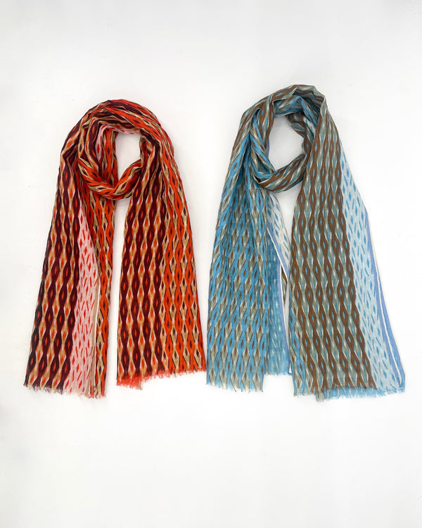 Stripes Patterned Scarf