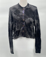 Decon Crew Rose Noir Cardigan