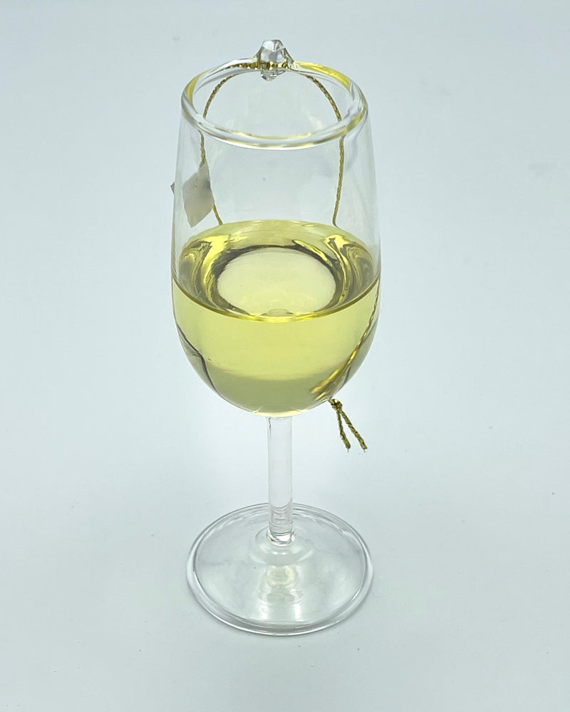 Glass of White Wine Ornament