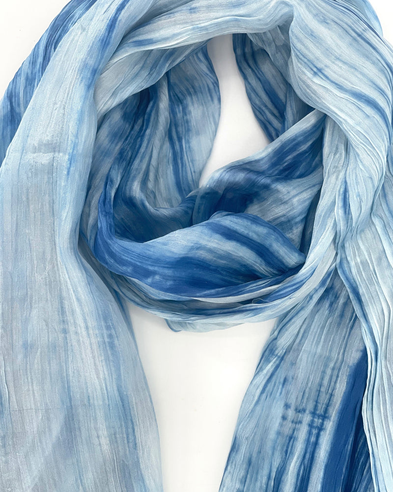 Silk Watercolor Scarves