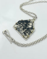 Heather Guidero Tourmalated Quartz Necklace