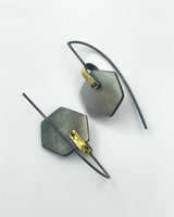 Heather Guidero Mother-of-Pearl Hexagon Earring