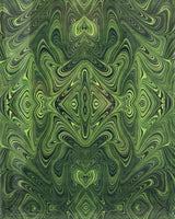Malachite Velvet Acrylic Tray