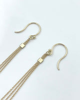 Carla Caruso Fluid Triple Line Earrings