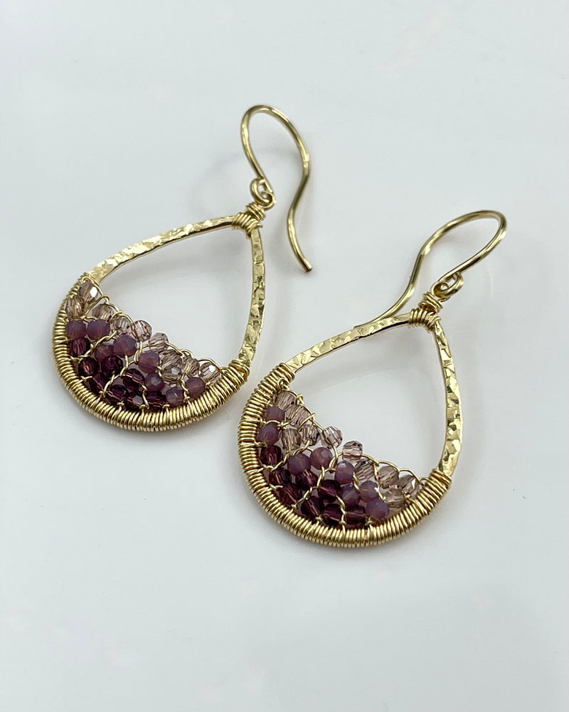 Dana Kellin Orchid Mix Earrings