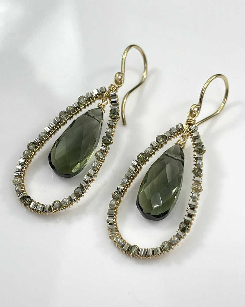 Dana Kellin Pewter Mix Earrings