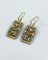 Dana Kellin Whiskey Mix & Silver Earrings