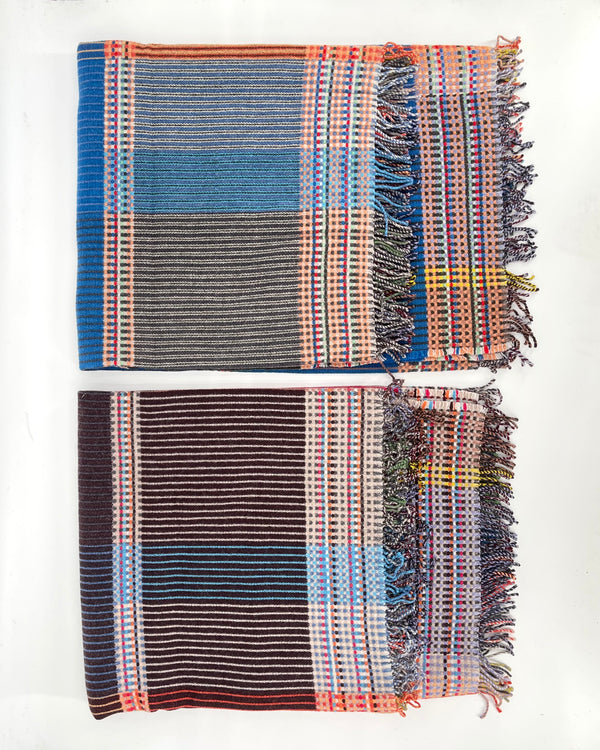 Pinstripe Lambswool Throws