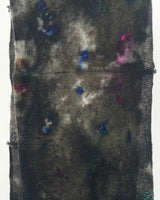 Shibori Raw Coil Scarf, Blossoms