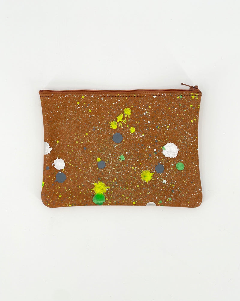 Medium Zip Leather Pouches