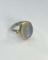 Heather Guidero Rainbow Moonstone Ring