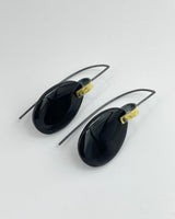 Heather Guidero Onyx Bridle Bit Earrings