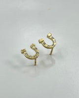 Annette Ferdinandsen Paloma Lucky Horseshoe Earrings