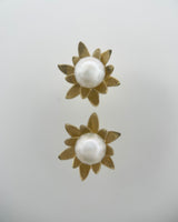 Annette Ferdinandsen Waterlily Blossom Stud Earrings