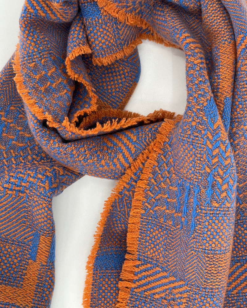 Chess Cashmere Scarf