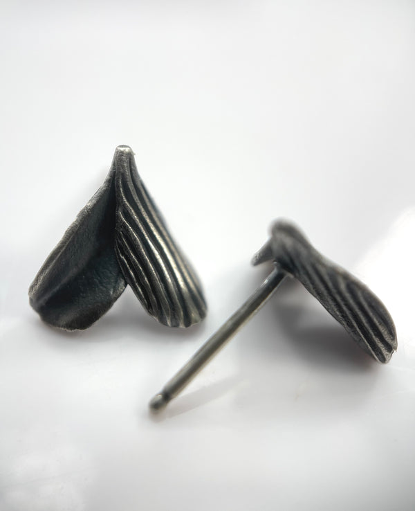 Lorelei Hamm Oxidized Stud Earring