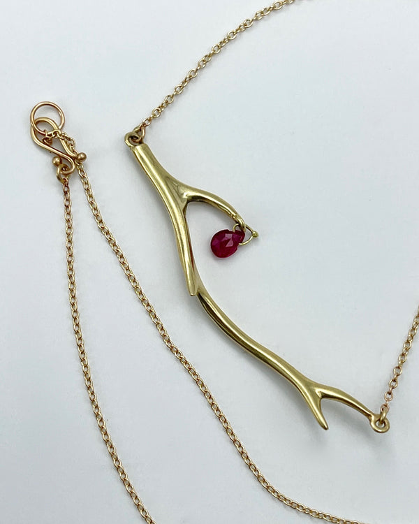 Annette Ferdinandsen Gold Thorn Necklace