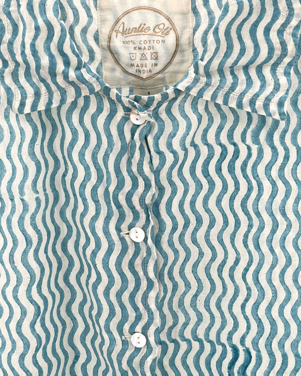 Wavy Cotton Shirt