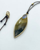 Margaret Solow Sapphire and Tanzanite Necklace