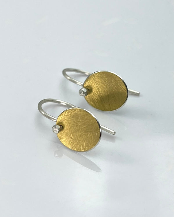 Himatsingka Abstract Oval Earrings