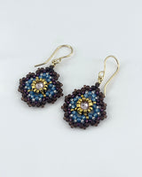 Miguel Ases Hanging Clover Earrings