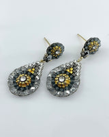 Miguel Ases Small Teardrop Earrings