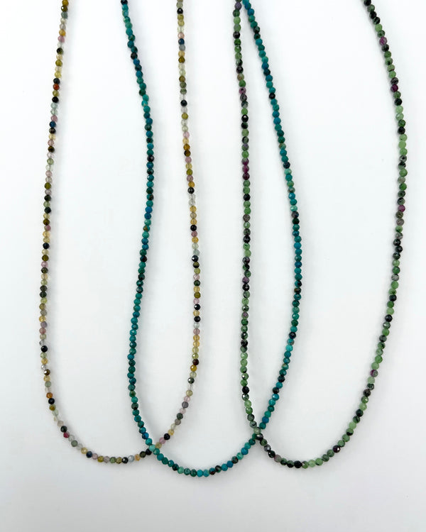 Assorted Stone Strand Necklaces