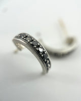 Suneera Silver & Diamond Earrings