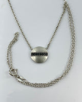 Suneera Silver & Diamond Pendant