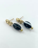 Julie Cohn Petite Ore Botswana Agate Earrings