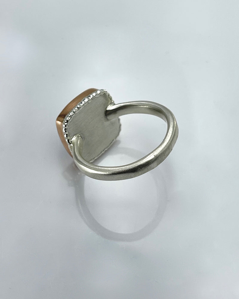 Jamie Joseph Scrimshaw Meteorite Ring