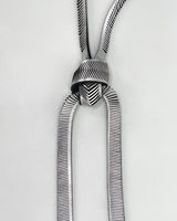 Oropopo Chevron Tie Necklace