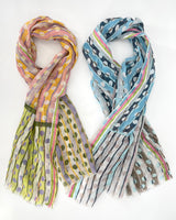 Bubble Linen Scarves
