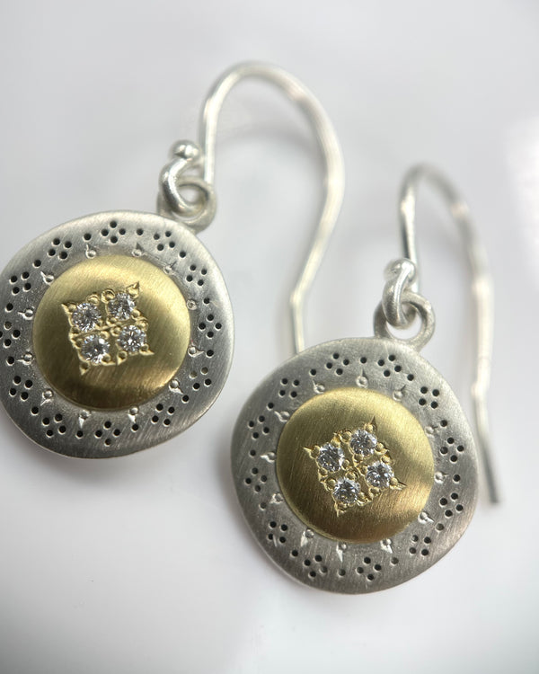 Adel Chefridi Harmony Four Star Earrings