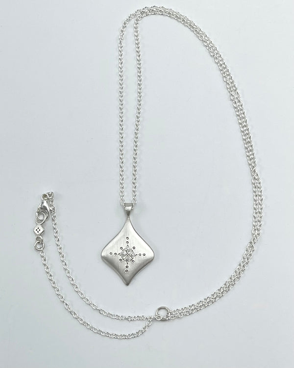 Adel Chefridi Silver Night Pendant