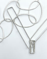 Biba Schutz Rectangle and Oval Necklace