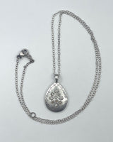 Adel Chefridi Silver Lights Teardrop Pendant