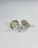 Sterling Silver Talisman Studs