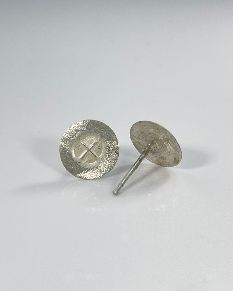 Sterling Silver Talisman Studs