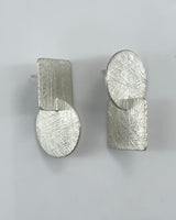 Heather Guidero Small Circle and Square Axis Earrings
