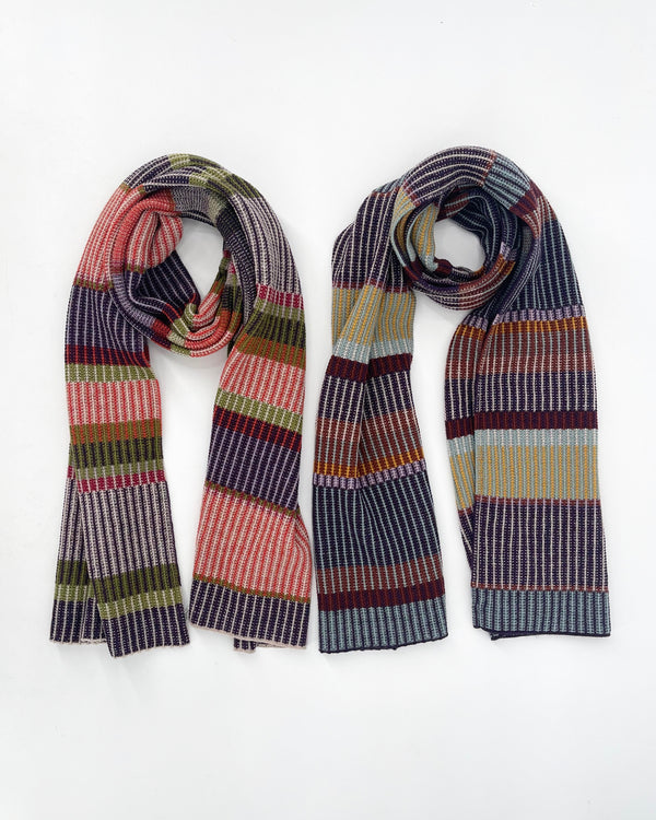 Catherine Andre Ribbed Wool Scarf