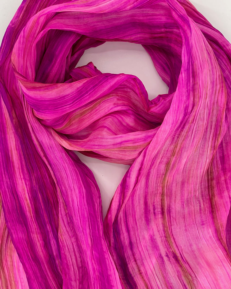 Silk Watercolor Scarves