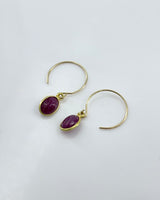 Margaret Solow Ruby Earrings