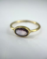 Margaret Solow Sapphire & 18kt. Ring