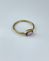 Margaret Solow Sapphire & 18kt. Ring