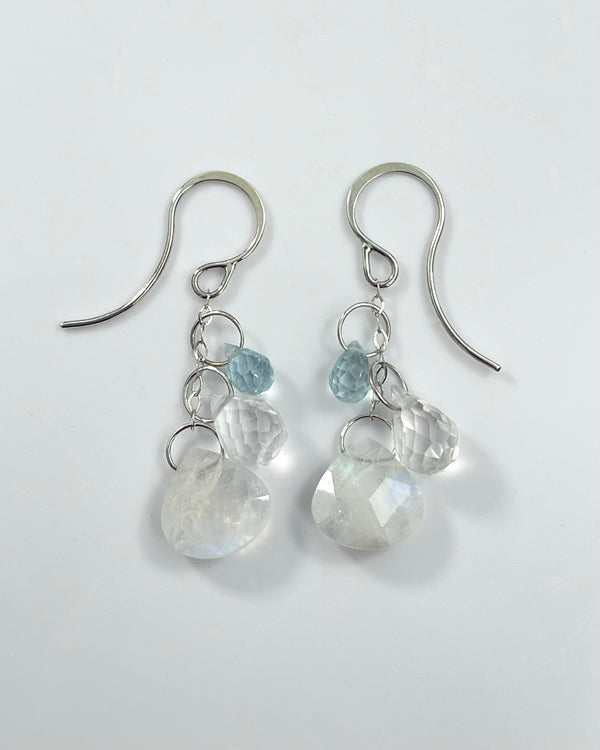 Melissa Joy Manning Assorted Stone Drop Earrings