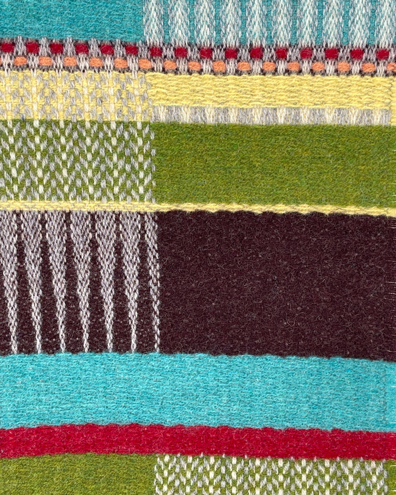 Maela Lambswool Pattern Scarves